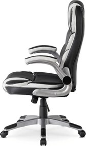 Forgószék fekete színben, műbőr kárpittal. LIVERPOOL