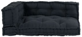 Pallet Sofa Párna 3 pcs Antracit szövet