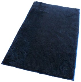 Fürdőszoba-szőnyeg COTTON Sötétkék - Sötétkék / 60 x 100 cm