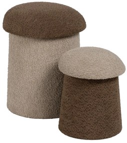 Barna-bézs puff – Ixia