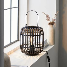 Endon boho asztali lámpa mathias fekete end101674