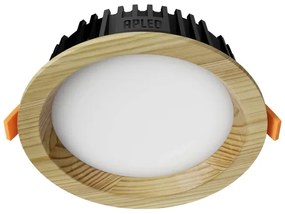 APLED - LED Lámpa RONDO WOODLINE LED/6W/230V 3000K átm. 15 cm fenyő tömör fa