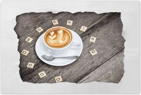 Poszterek 90x60 Cappuccino édesítetlen