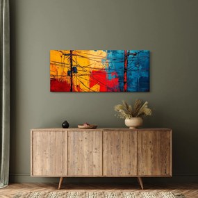 Kép - Absztrakt elektromos vezetékek (120x50 cm)
