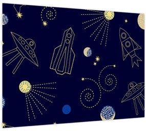 Kép - Univerzum (70x50 cm)