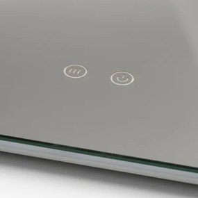 Brilagi - DIANA dimmelhető, fűtött fürdőszobai LED-tükör háttérvilágítással LED/17W/230V 60x60 cm IP44
