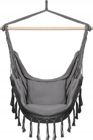 Függőszék Brazil Szék Hintaágy 150KG Sötétszürke