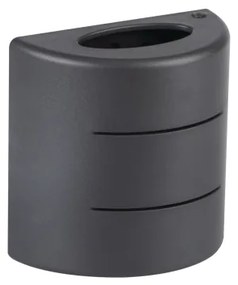 Kanlux 39184 - REFAZI kültéri LED fali lámpa LED/6W/230V IP54 antracit