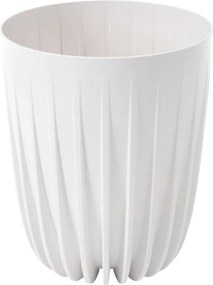 Virágtartó Mira Eco recycled 25 fehér