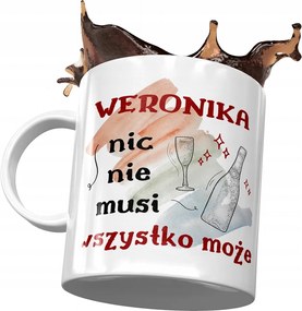 Bögre Veronika Feleség Nővérek Barátnők Ajándék Nyomtatott Fotóval