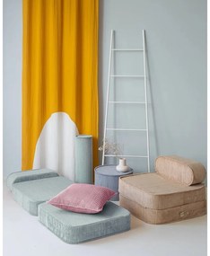 Rózsaszín kordbársony párna gyerek kanapéhoz Block – Wigiwama