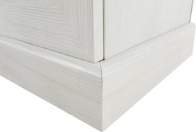 vitrines szekrény, északi sosna/vadtölgy, ROYAL W2D