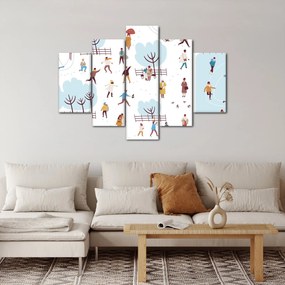Kép - Boldog telet (150x105 cm)