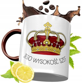 Bordó Bögre Főnöknek Születésnapi Ajándék fényképes nyomtatással