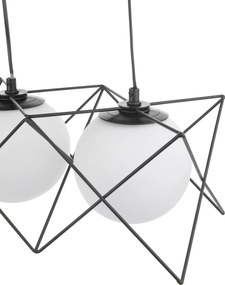 Dar Lighting modern függeszték dreyson fehér matt fekete dardre0322