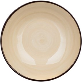 Banquet PALAS mélytányér, 18 cm, krém színű