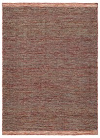 Kiran Liso piros gyapjú szőnyeg, 60 x 110 cm - Universal