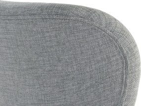 MAZZONI EXPORT ALTEA Szürke (Rio 180 szövet) / fekete lábak – MODERN SZÉK NAPPALIBA / ÉTKEZŐBE / KONYHÁBA / IRODÁBA