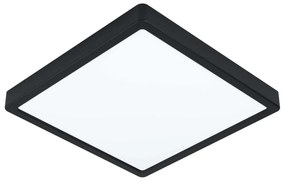 Eglo 98854 Fueva-Z LED panel, falon kívüli, 21cm átmérő, fekete, kör, 2500 lm, 2700K-6500K szabályozható, beépített LED, 19,5W, IP44, 285x285 mm
