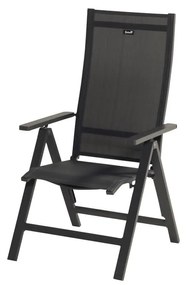 Sötétszürke fém kerti szék Winslow – Hartman