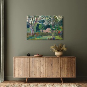 Kép - Paul Gauguin, Te raau rahi (The Big Tree), reprodukciók (90x60 cm)