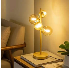 Brilagi - LED Asztali lámpa MILLA 4xG9/3W/230V arany
