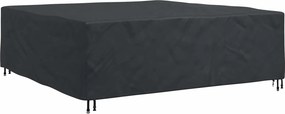 vidaXL Bútor takaró Egyszínű Fekete 220 x 220 x 70 cm 210D