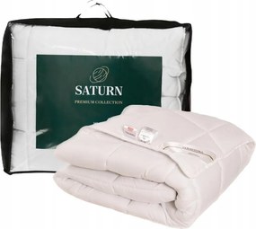 Paplan 140x200 egész éves meleg antiallergén fehér steppelt Saturn
