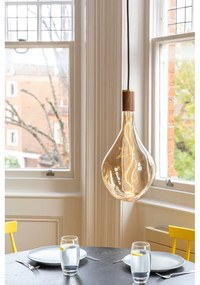 Sötétbarna függőlámpa ø 5 cm Knuckle – tala