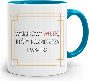 Kék Bögre Ajándék Nagybácsinak Különleges Bácsi nyomott mintával