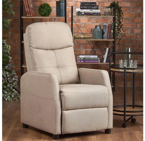 Állítható FELIPE fotel, bézs színű