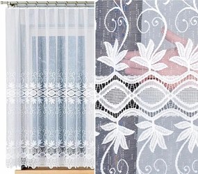 Jacquard függöny Mintás 018960 500x160cm (kész) szegéllyel