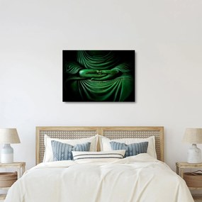 Üveg kép - Buddha keze (70x50 cm)