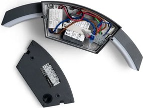 Brilagi - ARCELO LED kültéri fali lámpa szenzorral LED/8W/230V IP54