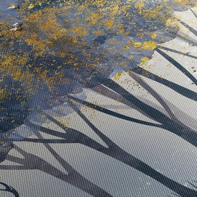 Kép egy szarvasról az erdőben (120x50 cm)