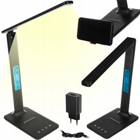 Asztali lámpa fekete teljesítmény max. 5 W Ajándék