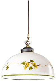 Kolarz 731.32.141 - Csillár zsinóron NONNA 1xE27/75W/230V átm. 36 cm szőlők