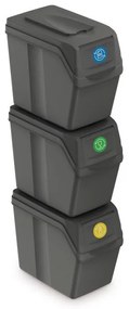 SzĂŒrke, 3 x 20 l-es szemetes gyƱjtemĂ©ny