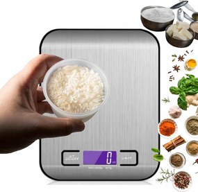 Precíziós elektronikus konyhai mérleg 5000g kijelző