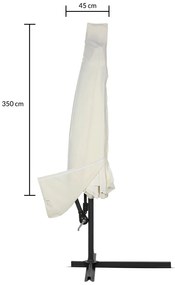 Kingsleeve® Védőhuzat napernyőhöz 3,5 m - bézs