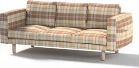 Dekoria Norsborg 3 személyes kanapé huzat Ikea barna