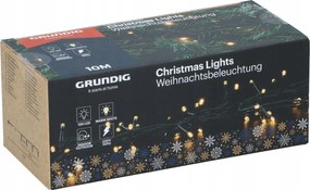 Grundig Led karåcsonyfa izzósor 120 Led 15 m meleg fehér 230V