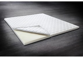 Közepes keménységű habszivacs topper fedőmatrac 160x200 cm - Meise Möbel