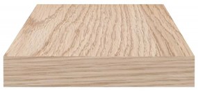 4 db szerelt fa függőpolc 80 x 23,5 x 4 cm