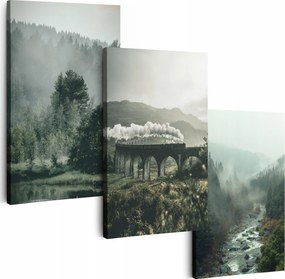 Vászonkép 150 cm **többféle minta** Nappali Festmények Köd Falra