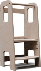 Mobli Ully Montessori, tanulótorony, MDF, 40,5 x 86 x 38 cm, állítható magasságú