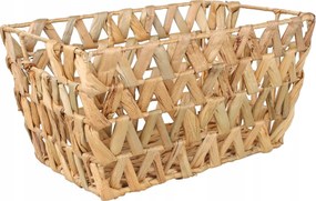 Téglalap Alakú Vízi Jácint Kosár 32x23x17 cm