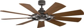 Kichler Gentry KLF-GENTRY-65-WZ Ventilátor 1x14W/LED 3000K 1300 lm IP20