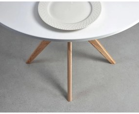 Kerek étkezőasztal ø 80 cm Jubi – Ragaba