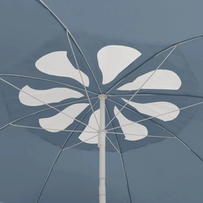kék strandnapernyő 300 cm